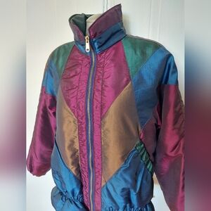 Sold Colorful Vintage Windbreaker Jacket Medium Large